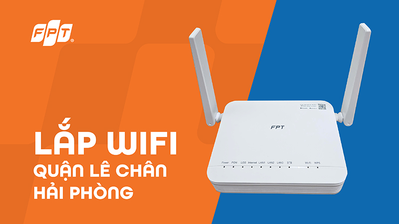 Lắp wifi quận Lê Chân